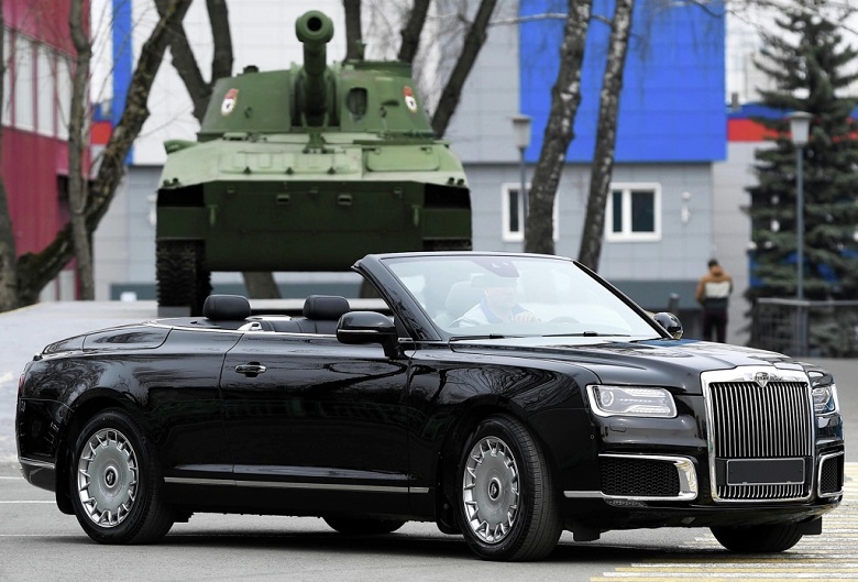 Парадный кабриолет Aurus Senat (Aurus-412314)